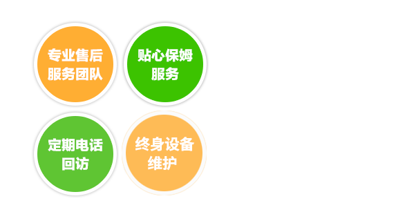 完善的售后服務體系，為您提供專業的技術支持